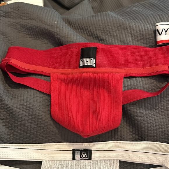 4 - Jockstraps Sz L - Barcode, Envy, Diesel & McDavid - Picture 2 of 6